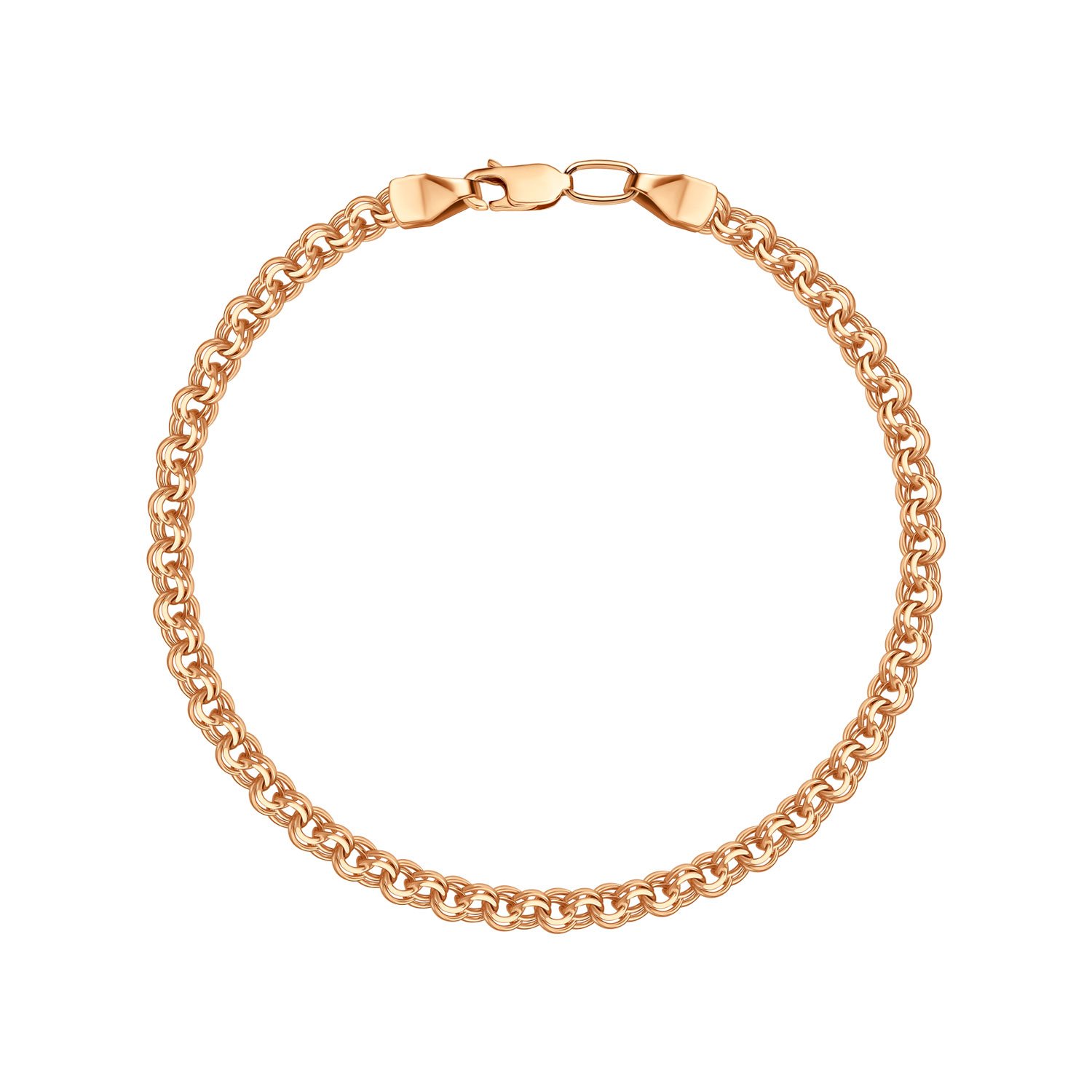 Золотой браслет Европейский бисмарк