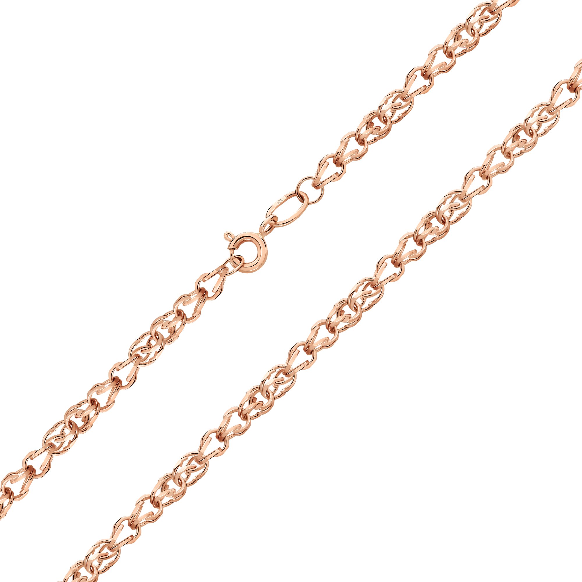 Золотой полновесный браслет Европейский квадратный бисмарк